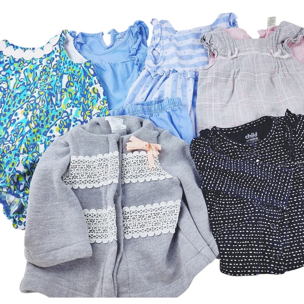 Girls' Clothing Bundle 6-9m Lilly Pulitzer, Dresses & More